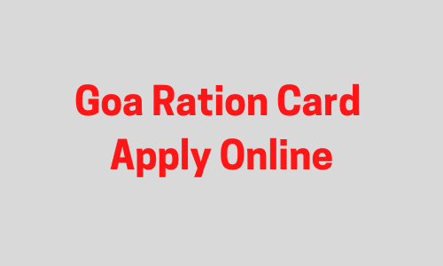 Goa Ration Card