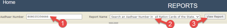 Ration Card Search With Aadhar Card Punjab