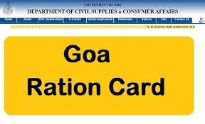 Goa Ration Card